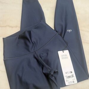 ALO Yoga Deep Blue High-Waist Leggings